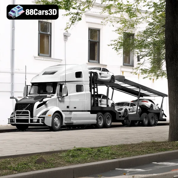 Volvo VNL & Mercedes-Benz AMG GT 2 Volvo VNL & Mercedes-Benz AMG GT