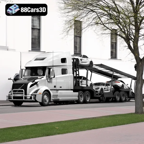 Volvo VNL & Mercedes-Benz AMG GT 3 Volvo VNL & Mercedes-Benz AMG GT