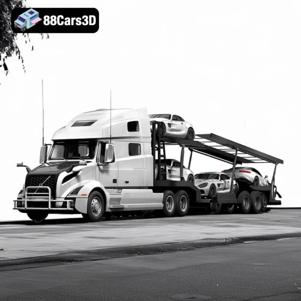 Volvo VNL & Mercedes-Benz AMG GT8 Volvo VNL & Mercedes-Benz AMG GT