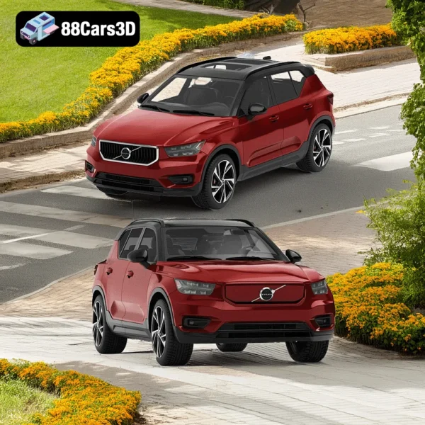 Volvo XC40 & XC40 Recharge 2020 3D Model