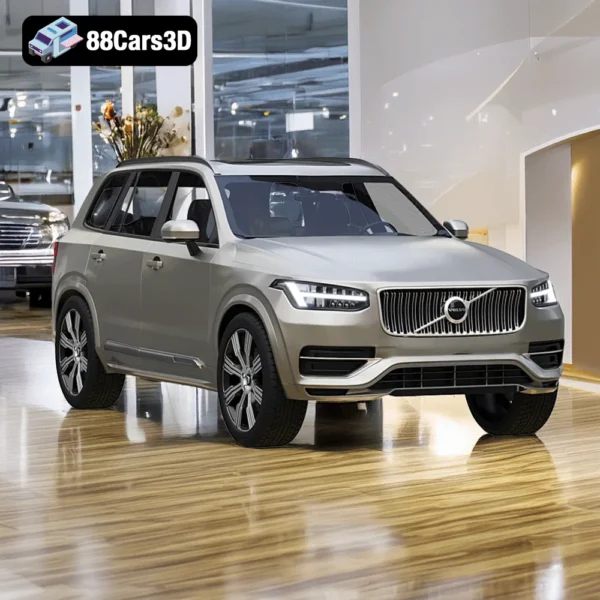 Volvo XC907 Volvo XC90 – Premium SUV 3D Model