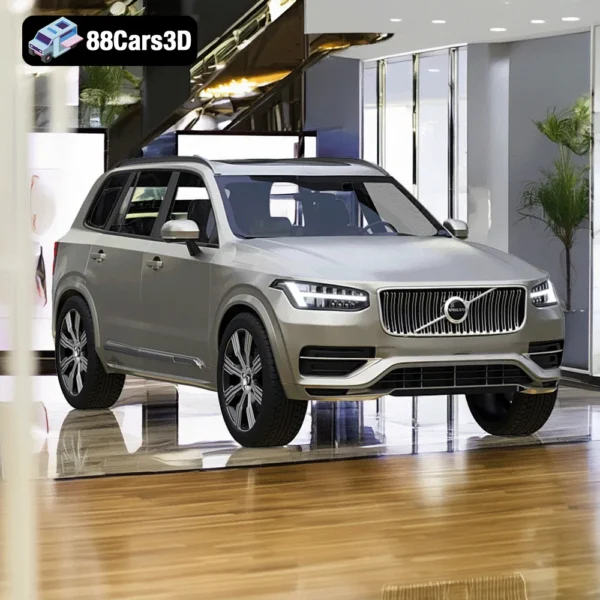 Volvo XC909 Volvo XC90 – Premium SUV 3D Model