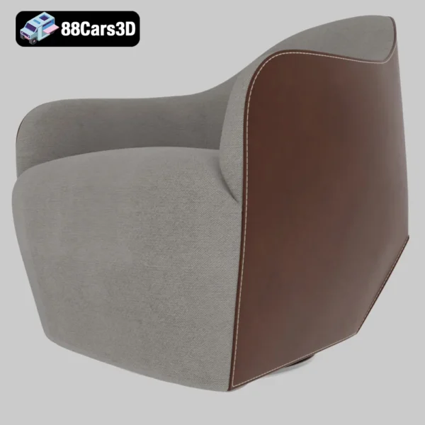 7WK ISANKA Chair 2021 – Contemporary Designer Chair 3D Model