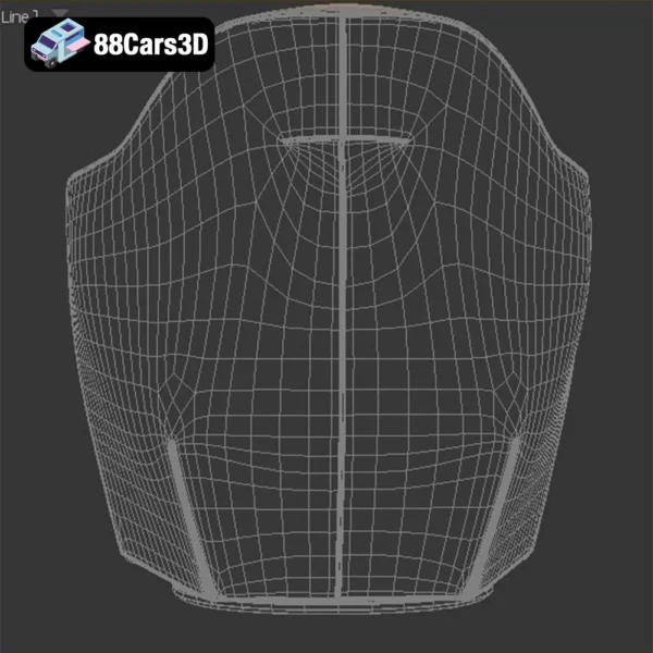 7WK ISANKA Chair 2021 – Contemporary Designer Chair 3D Model