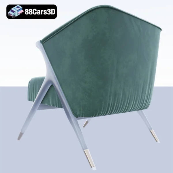 Armchair-A2 – Contemporary Lounge Chair 3D Model