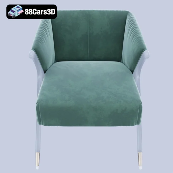 Armchair-A2 – Contemporary Lounge Chair 3D Model