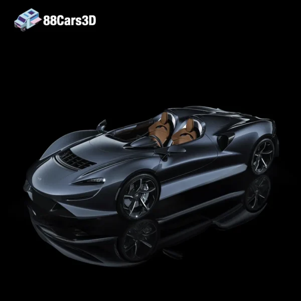 Aston Martin Elva – Open-Top Speedster 3D Model