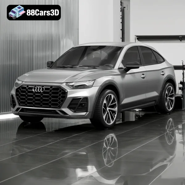 Audi SQ5 Sportback 7 Audi SQ5 Sportback – Performance Crossover SUV 3D Model