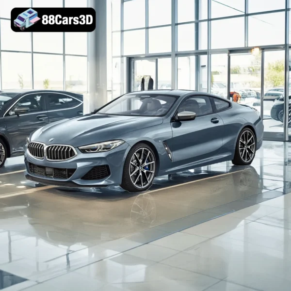 BMW_8 1 BMW 8 Series – Grand Tourer Coupe 3D Model