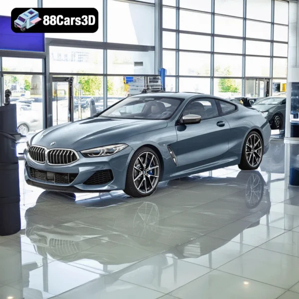 BMW_8 2 BMW 8 Series – Grand Tourer Coupe 3D Model