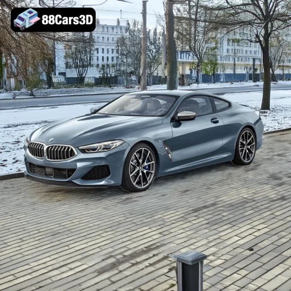 BMW_8 6 BMW 8 Series – Grand Tourer Coupe 3D Model