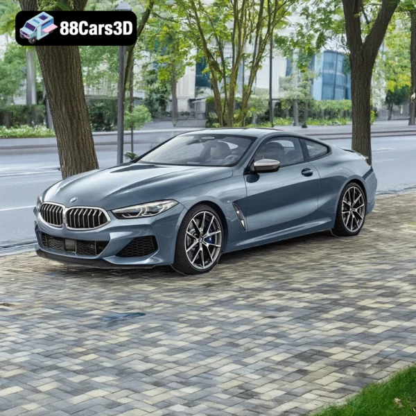 BMW 8 Series – Grand Tourer Coupe 3D Model