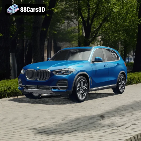 BMW_X5_M_Sport 2 BMW X5 M Sport – Luxury Performance SUV 3D Model