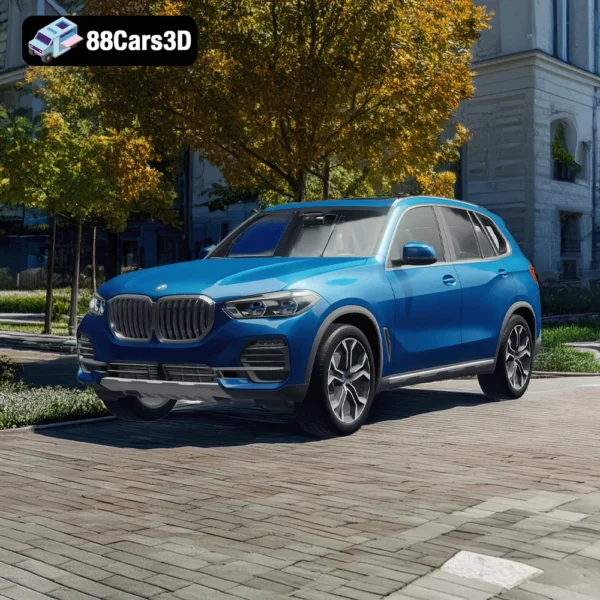 BMW_X5_M_Sport 3 BMW X5 M Sport – Luxury Performance SUV 3D Model