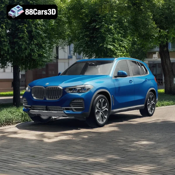 BMW_X5_M_Sport 5 BMW X5 M Sport – Luxury Performance SUV 3D Model