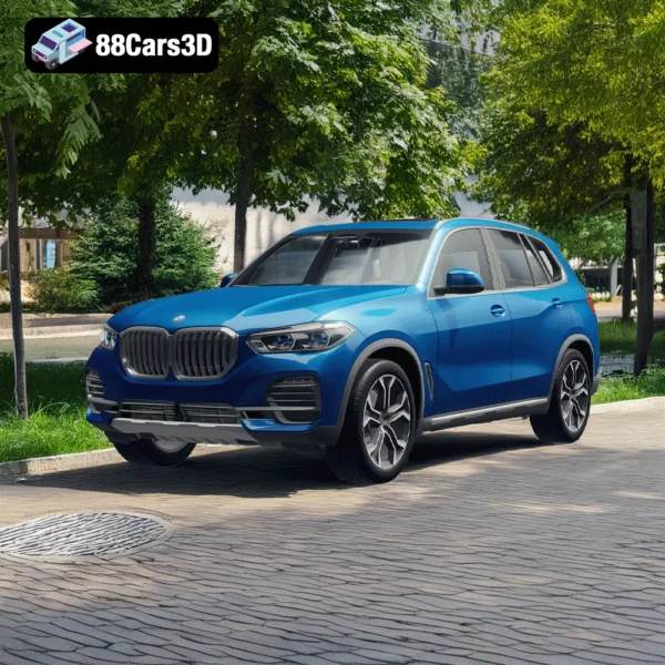 BMW_X5_M_Sport 6 BMW X5 M Sport – Luxury Performance SUV 3D Model