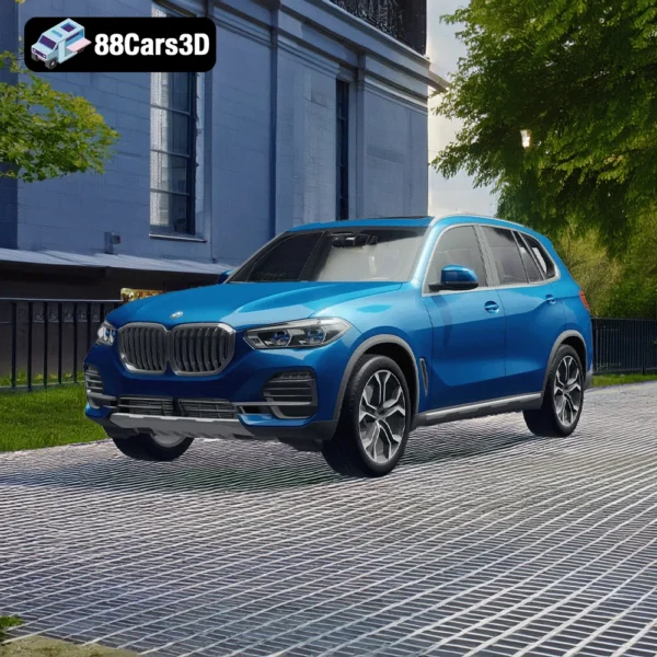 BMW_X5_M_Sport 77 BMW X5 M Sport – Luxury Performance SUV 3D Model