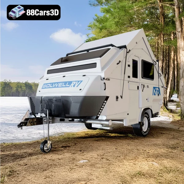 Bolwell AIR Compact Caravan – Lightweight Camper Trailer 3D Model