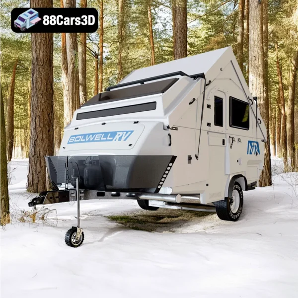 Bolwell AIR Compact Caravan – Lightweight Camper Trailer 3D Model