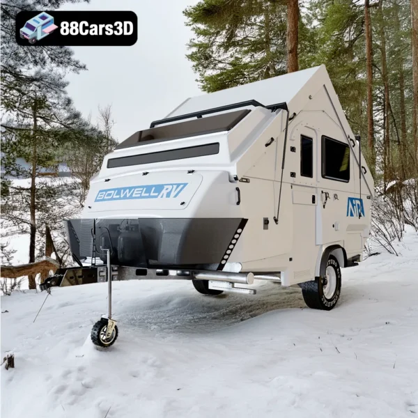 Bolwell AIR Compact Caravan – Lightweight Camper Trailer 3D Model