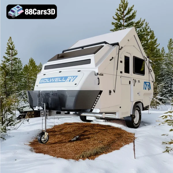 Bolwell AIR Compact Caravan – Lightweight Camper Trailer 3D Model