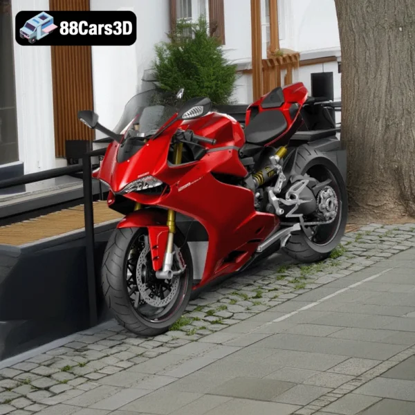 Ducati 1299 Panigale S – Superbike 3D Model