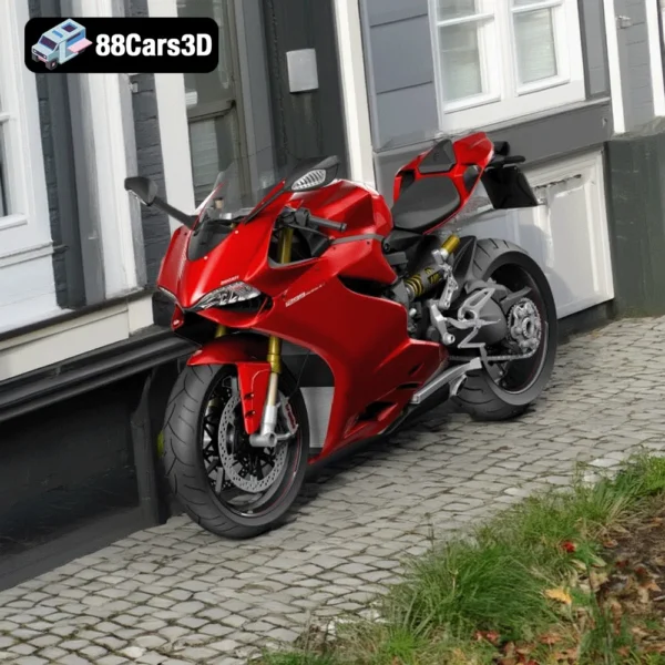 Ducati 1299 Panigale S – Superbike 3D Model