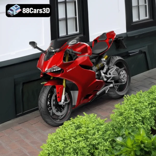 Ducati 1299 Panigale S – Superbike 3D Model