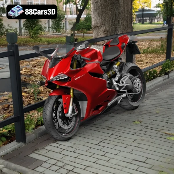 Ducati 1299 Panigale S – Superbike 3D Model