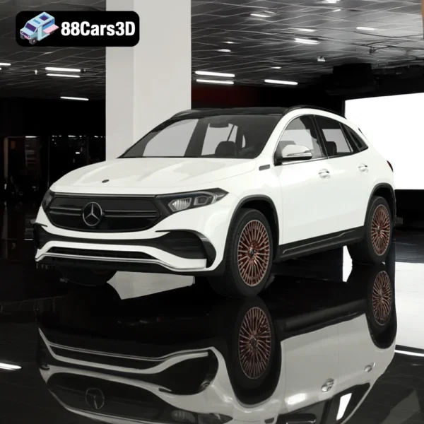 Mercedes-Benz EQA 2022 – Electric Compact SUV 3D Model
