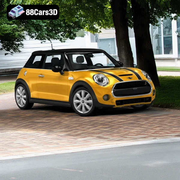 Mini_Cooper_S 1 Mini Cooper S – New Generation Compact Hatchback 3D Model