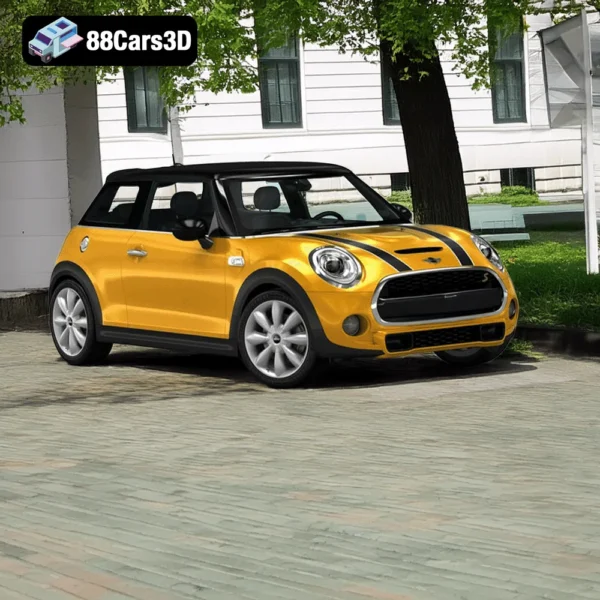 Mini Cooper S – New Generation Compact Hatchback 3D Model