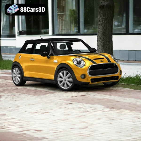 Mini_Cooper_S 2 Mini Cooper S – New Generation Compact Hatchback 3D Model