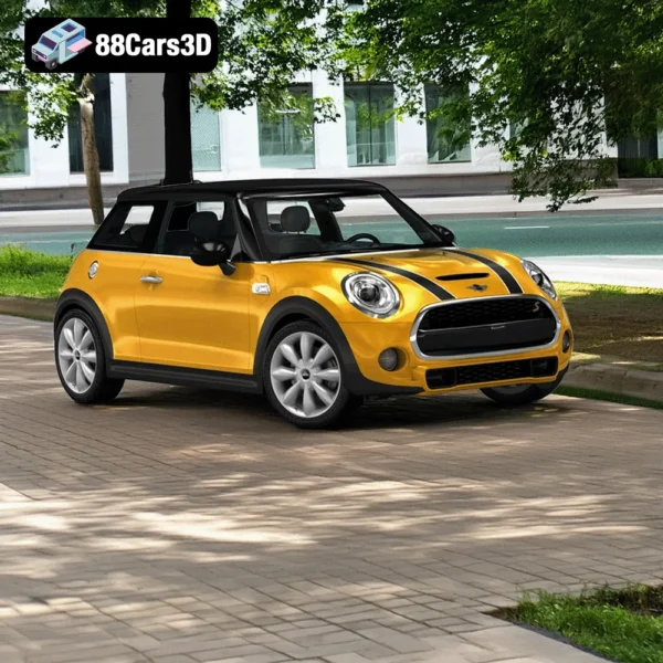 Mini_Cooper_S 3 Mini Cooper S – New Generation Compact Hatchback 3D Model