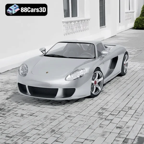 Porsche Carrera GT – Iconic Supercar 3D Model