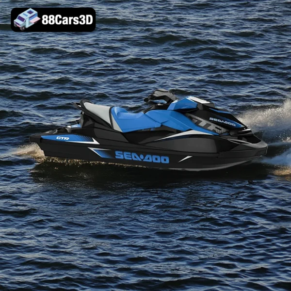 Scooter_Sea_Doo 1 Sea-Doo Jetski Scooter – Personal Watercraft 3D Model