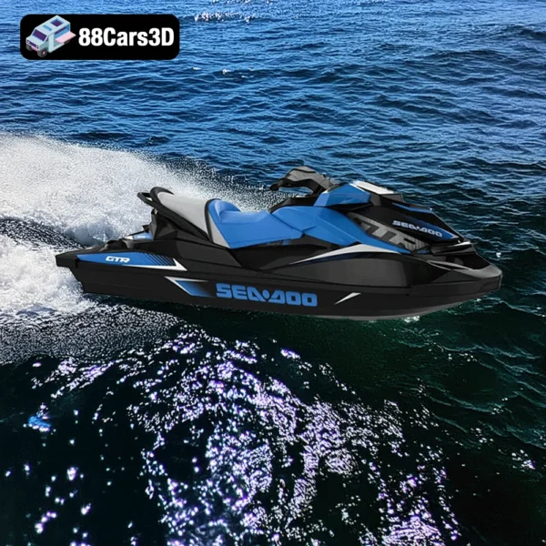 Scooter_Sea_Doo 3 Sea-Doo Jetski Scooter – Personal Watercraft 3D Model