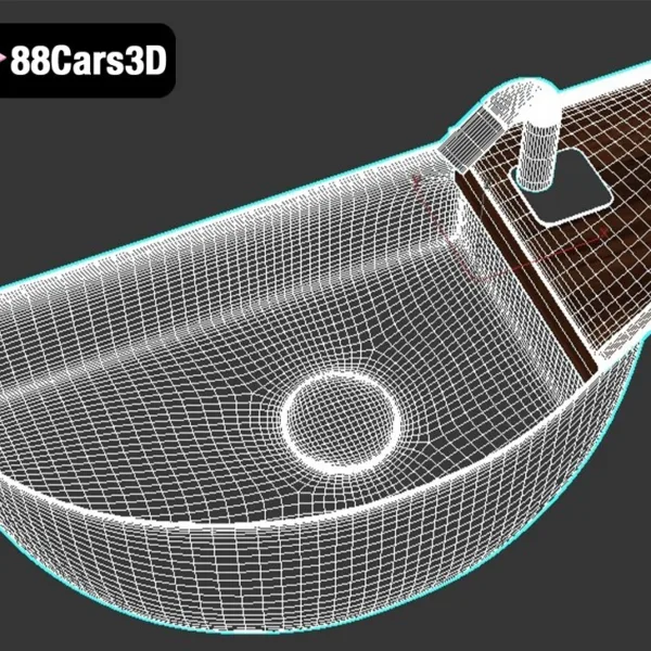 Falper Bowllino Art WL4 – Designer Bathroom Washbasin 3D Model