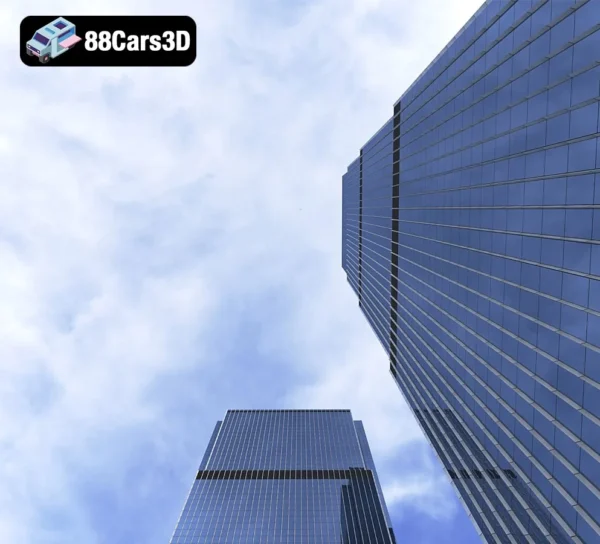 Neva Tower Skyscraper – Moscow City 2021 3D Model