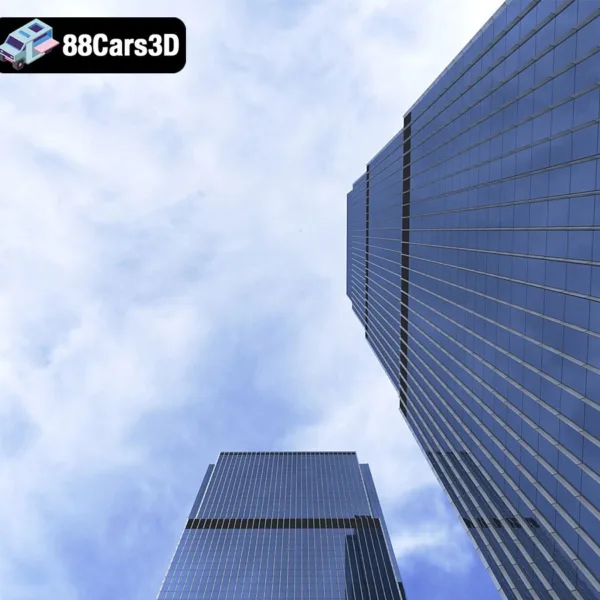 Neva Tower Skyscraper – Moscow City 2021 3D Model