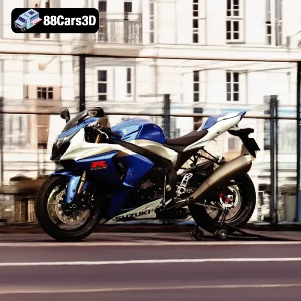Suzuki_550_GSX_R1000 3 Suzuki GSX-R1000 – Supersport Motorcycle 3D Model