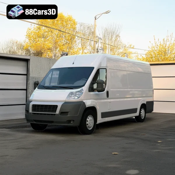 TL4H3 Van Bus – Public Transport 3D Model