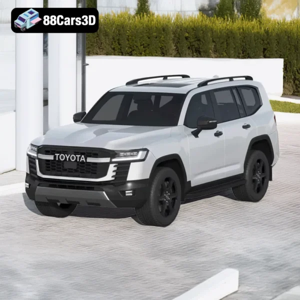 Toyota Land Cruiser GR-Sport – Rugged Off-Road SUV 3D Model