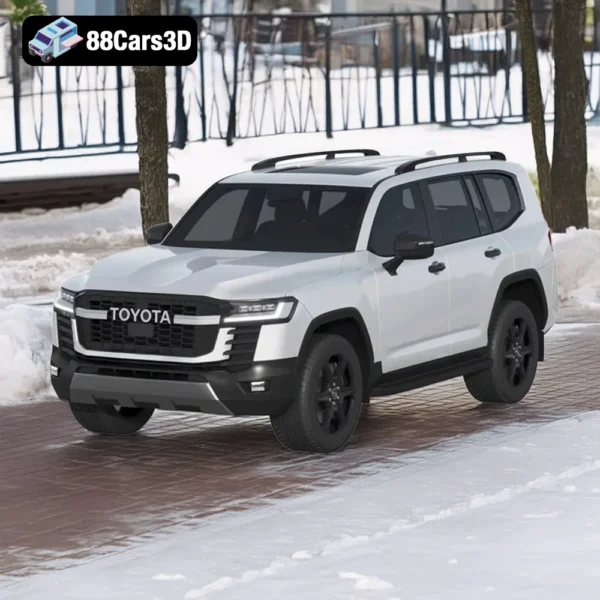 Toyota Land Cruiser GR-Sport – Rugged Off-Road SUV 3D Model