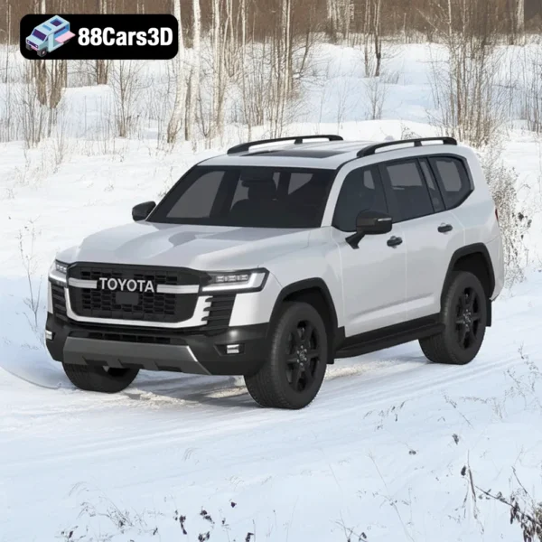 Toyota Land Cruiser GR-Sport – Rugged Off-Road SUV 3D Model