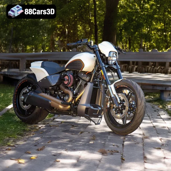 Harley-Davidson FXDR 114 – Power Cruiser Motorcycle 3D Model