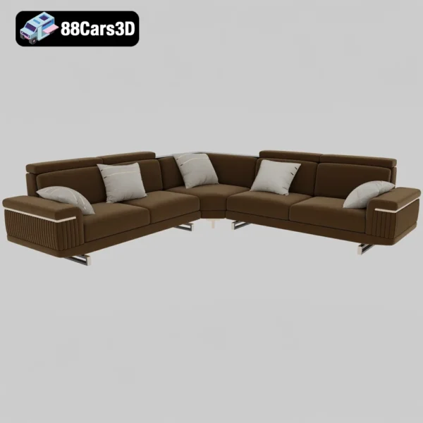 Matser 2025 Praga UG – Contemporary Dining Chair 3D Model