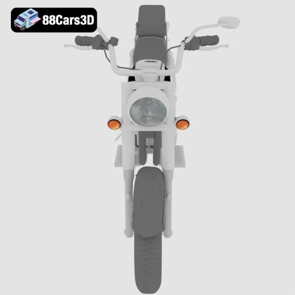 Kawasaki VN (Vulcan) Cruiser 3D Model