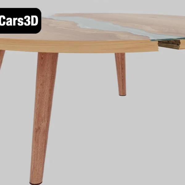 Round Table – River Collection 3D Model