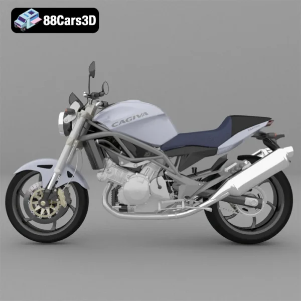 2006 Cagiva Raptor 1000 3D Model